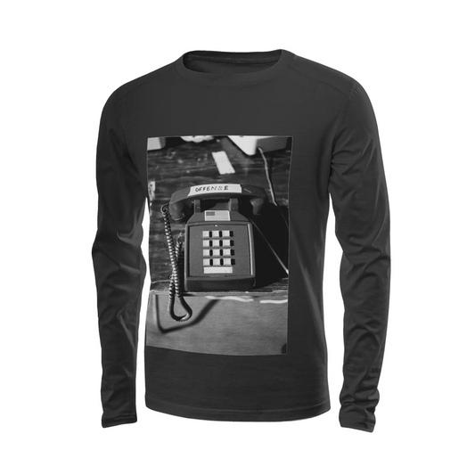 Black long sleeve t-shirt - USC Football (3) Printy6