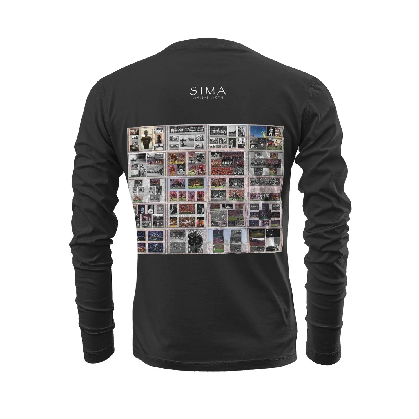 Black long sleeve t-shirt - USC Football (9) - Matt Leinart Printy6