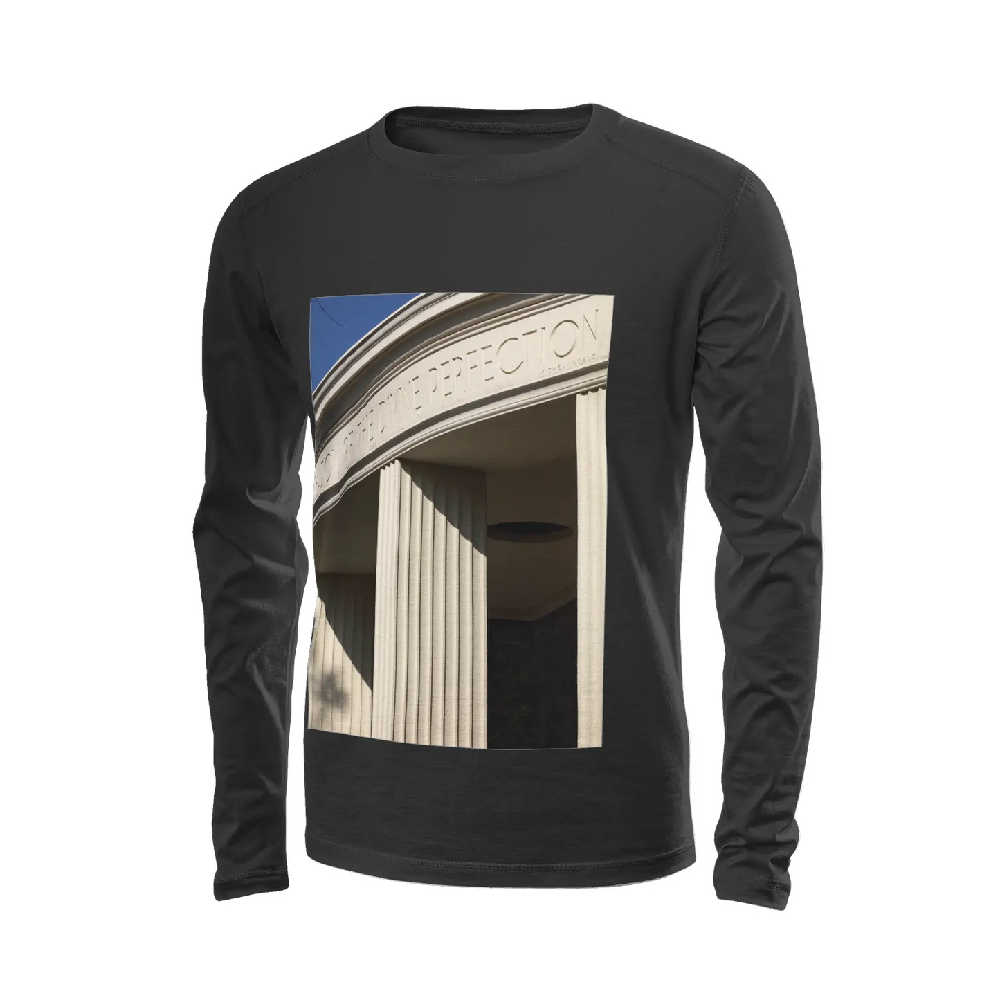 Black long sleeve t-shirt- The prophecy - USC Printy6