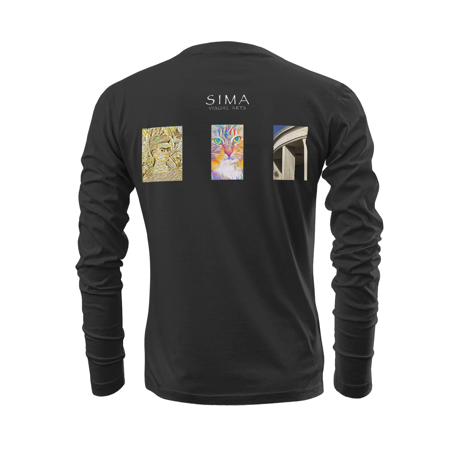 Black long sleeve t-shirt- The prophecy - USC Printy6