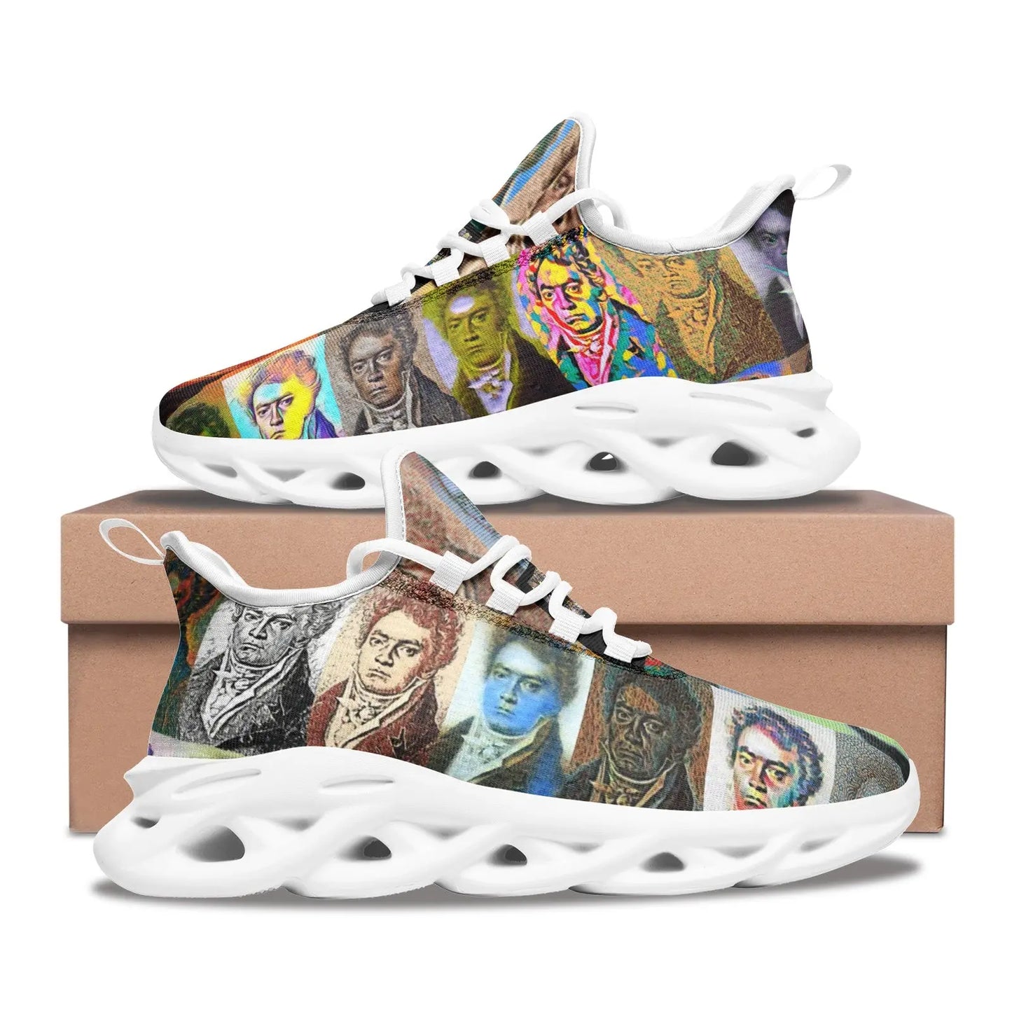 Bounce sneakers - Encore - Ludwig Van Beethoven Printy6