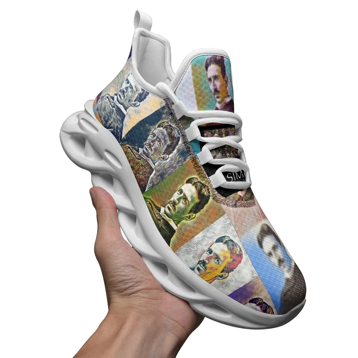 Bounce sneakers - Encore - Nikola Tesla Printy6