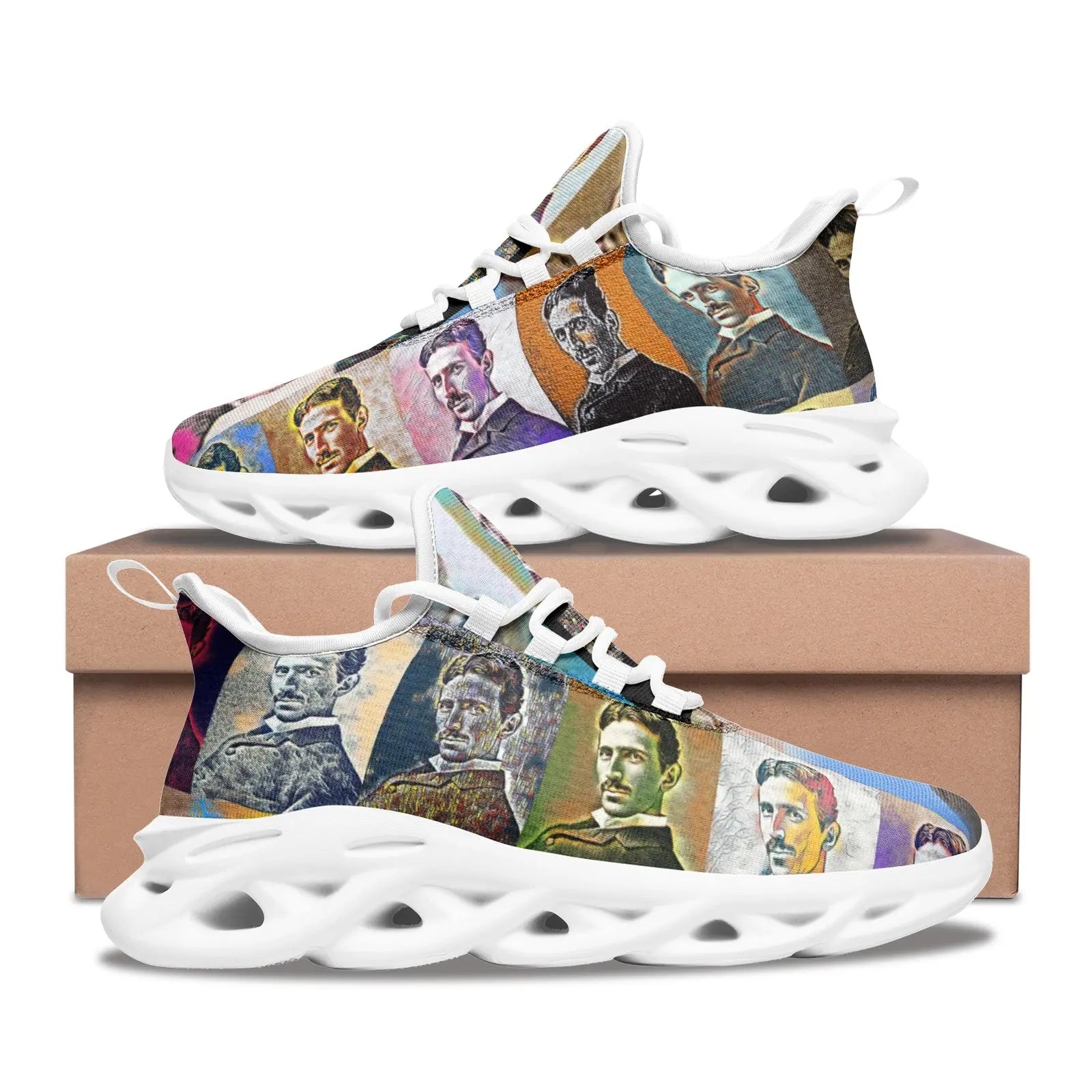 Bounce sneakers - Encore - Nikola Tesla Printy6