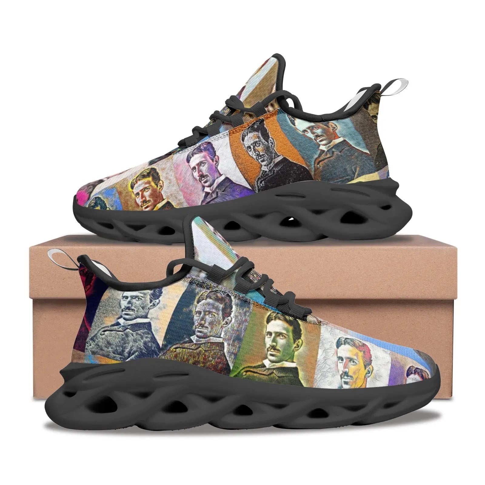 Bounce sneakers - Encore - Nikola Tesla Printy6