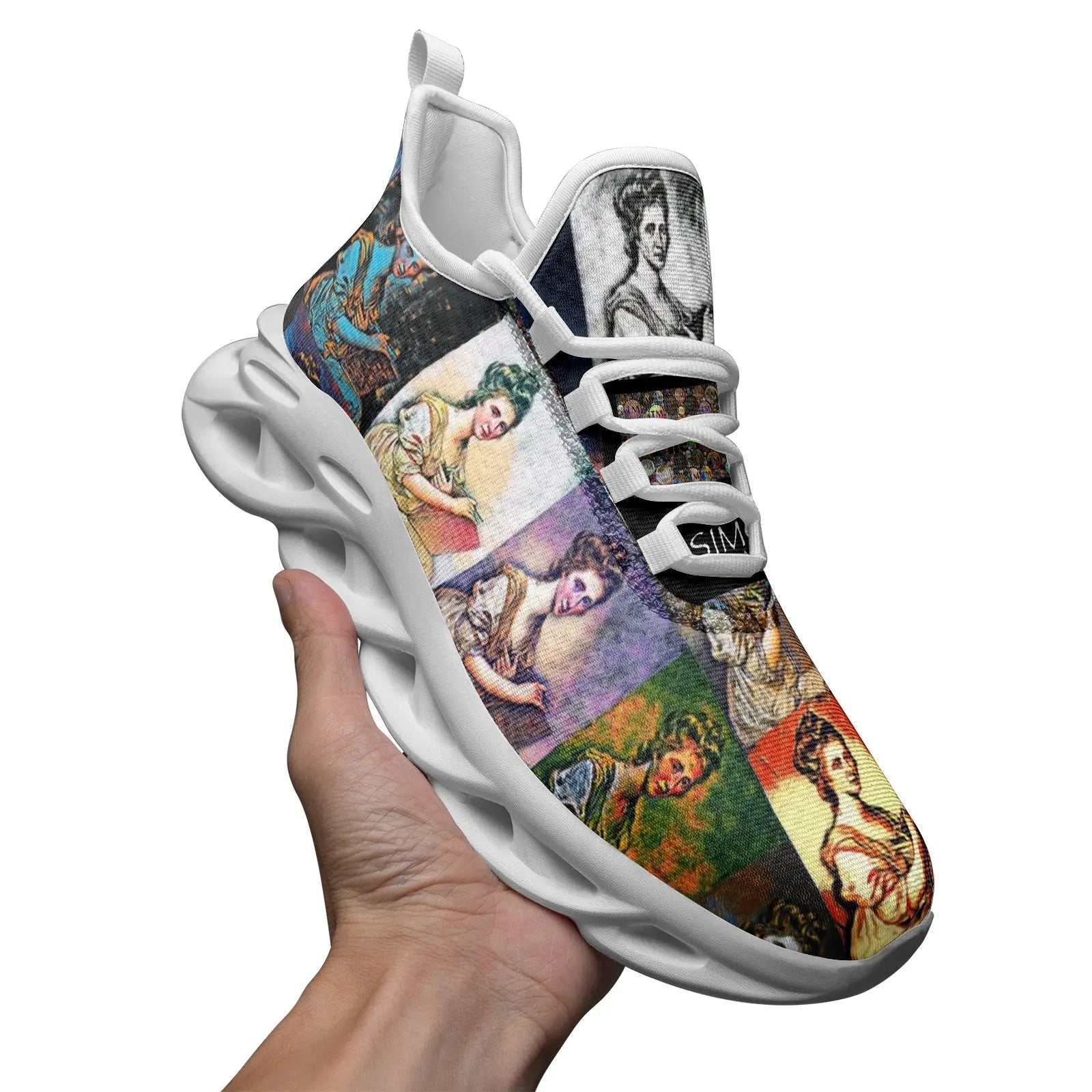 Bounce sneakers - School of painting - Angelica Kauffman Printy6