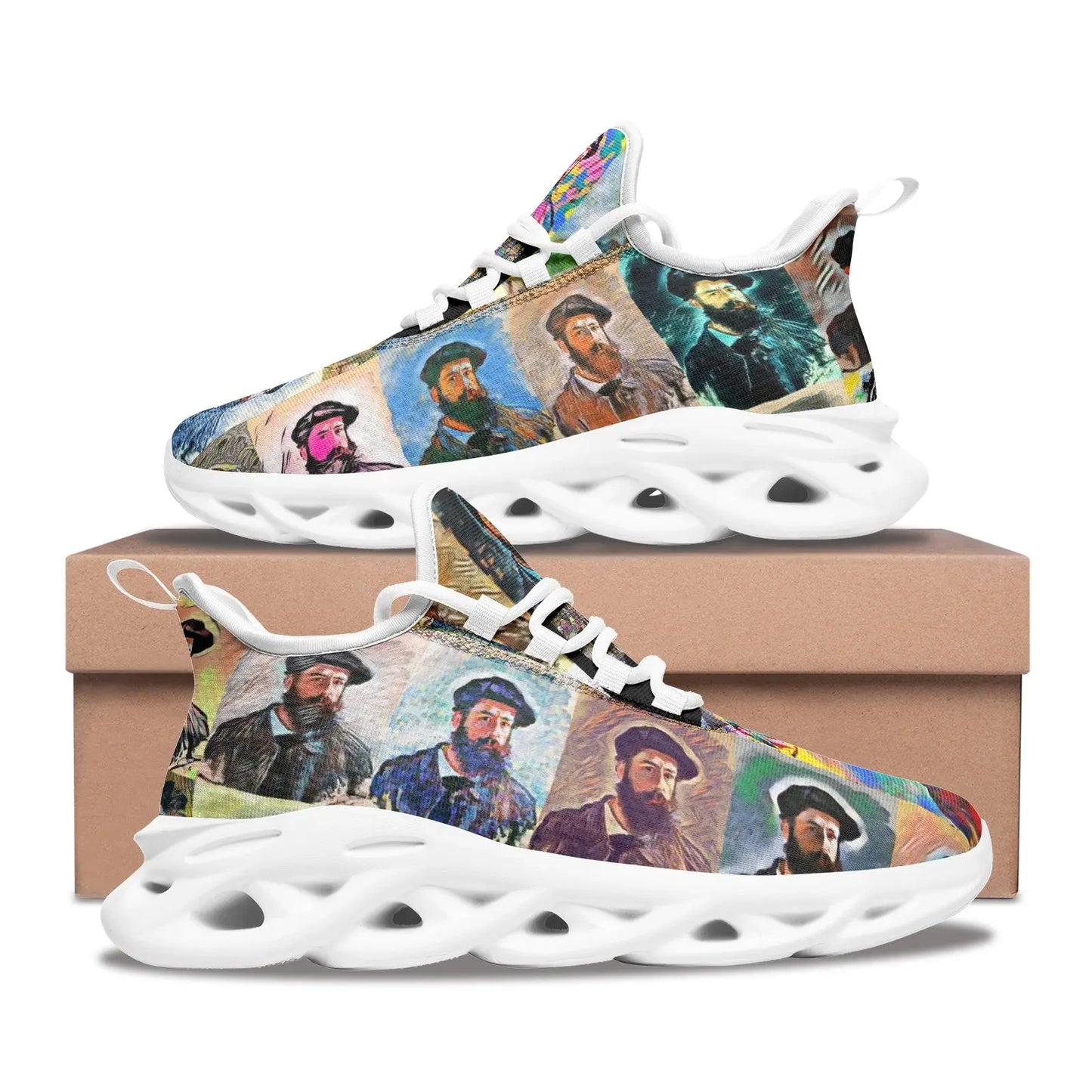 Bounce sneakers - School of painting - Claude Monet Printy6