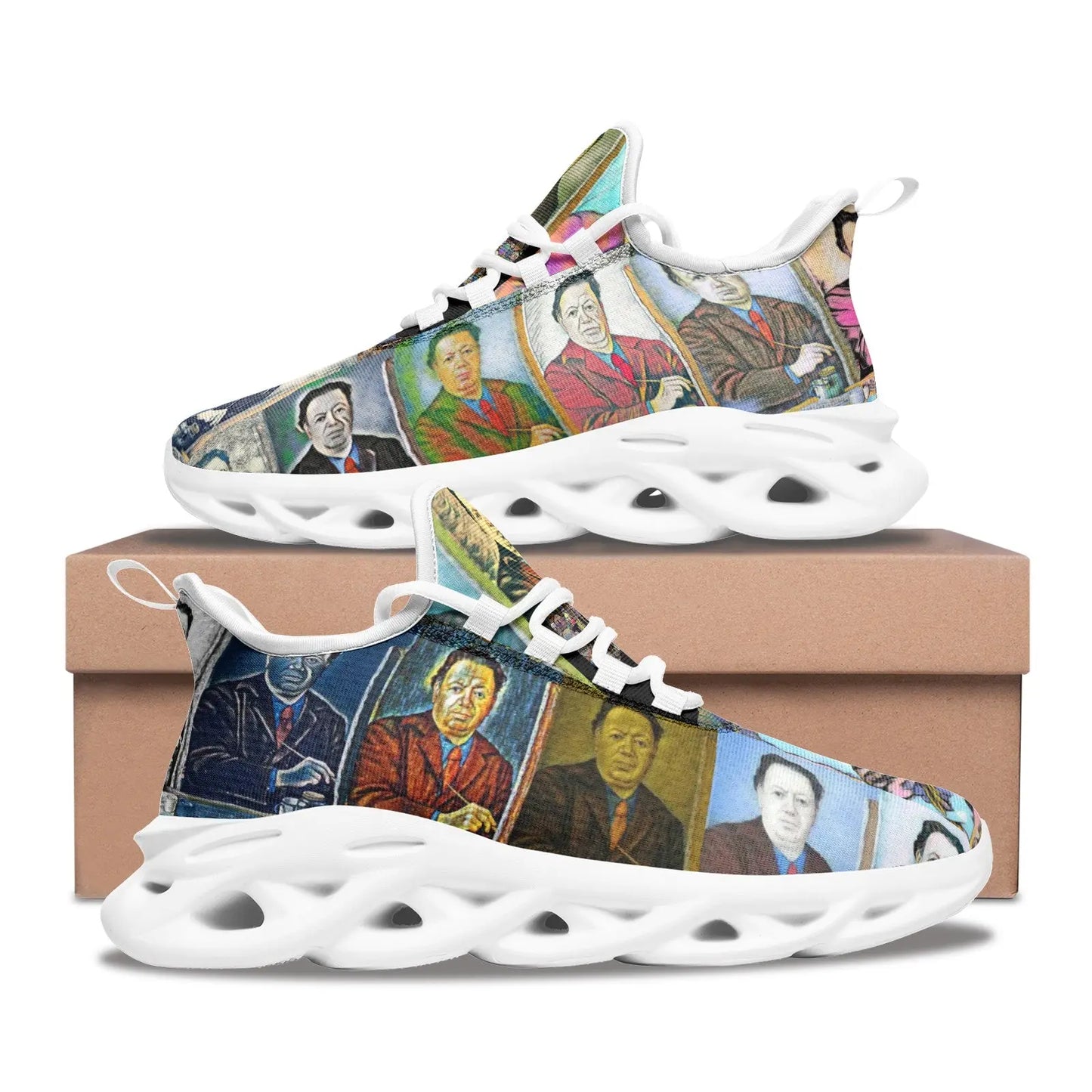 Bounce sneakers - School of painting - Diego Rivera Printy6