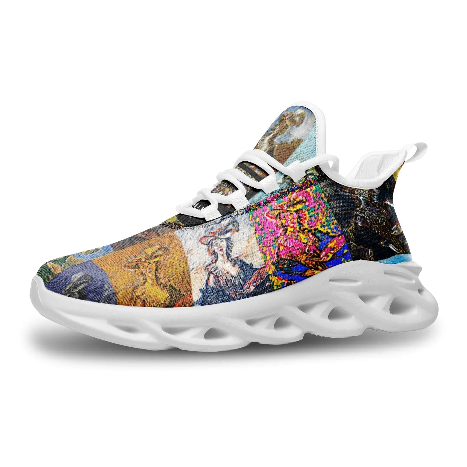 Bounce sneakers - School of painting - Elizabeth Lebrun Printy6