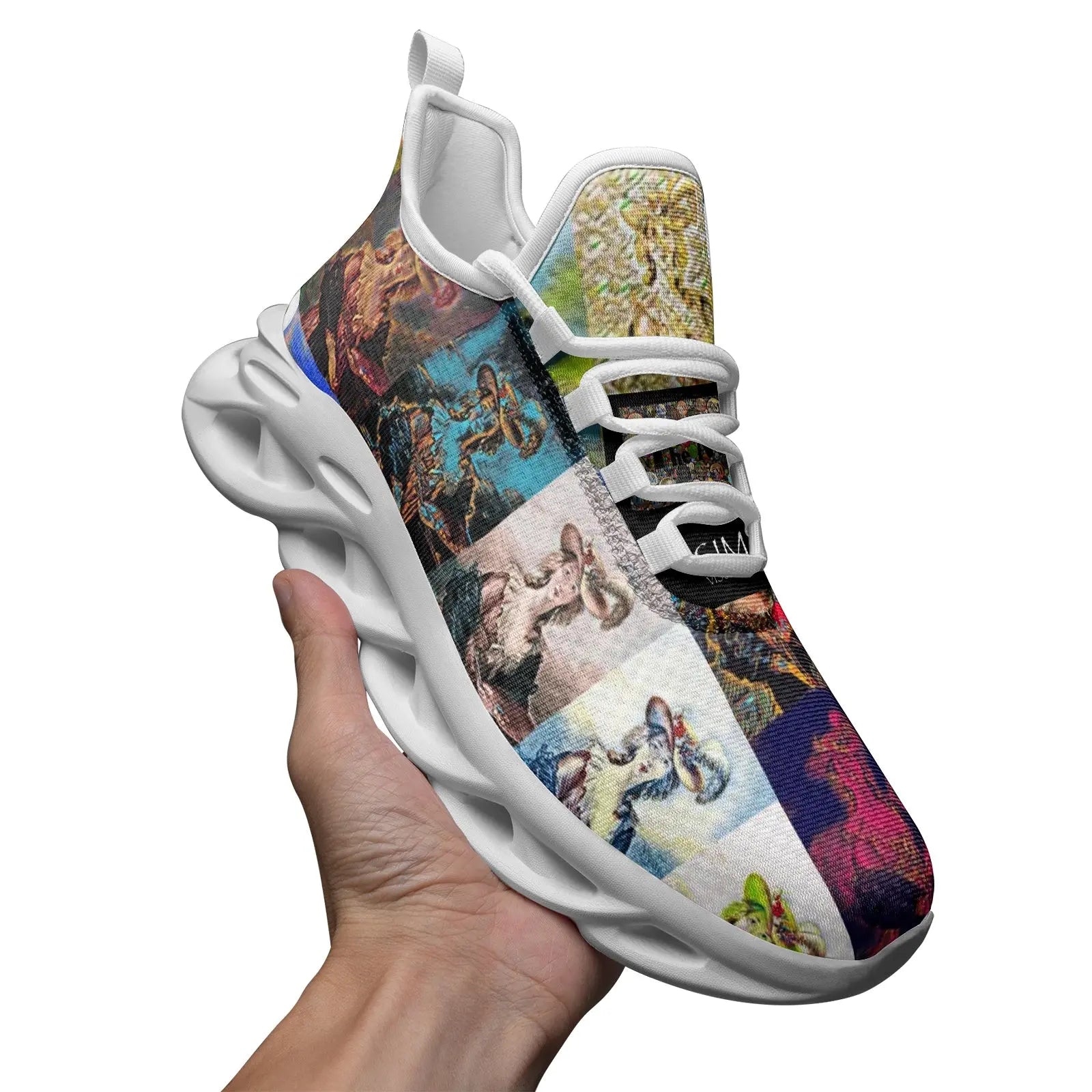 Bounce sneakers - School of painting - Elizabeth Lebrun Printy6