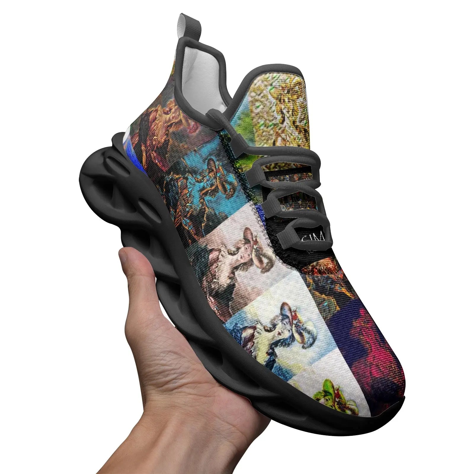 Bounce sneakers - School of painting - Elizabeth Lebrun Printy6