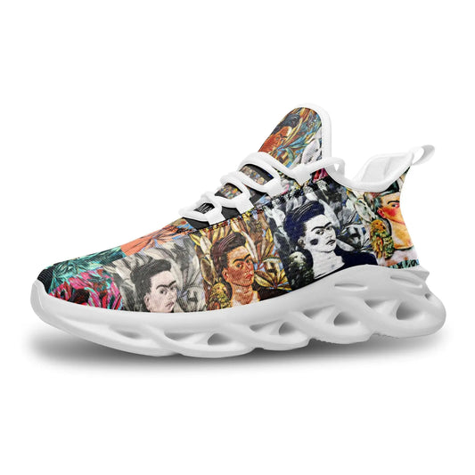 Bounce sneakers - School of painting - Frida Kahlo Printy6