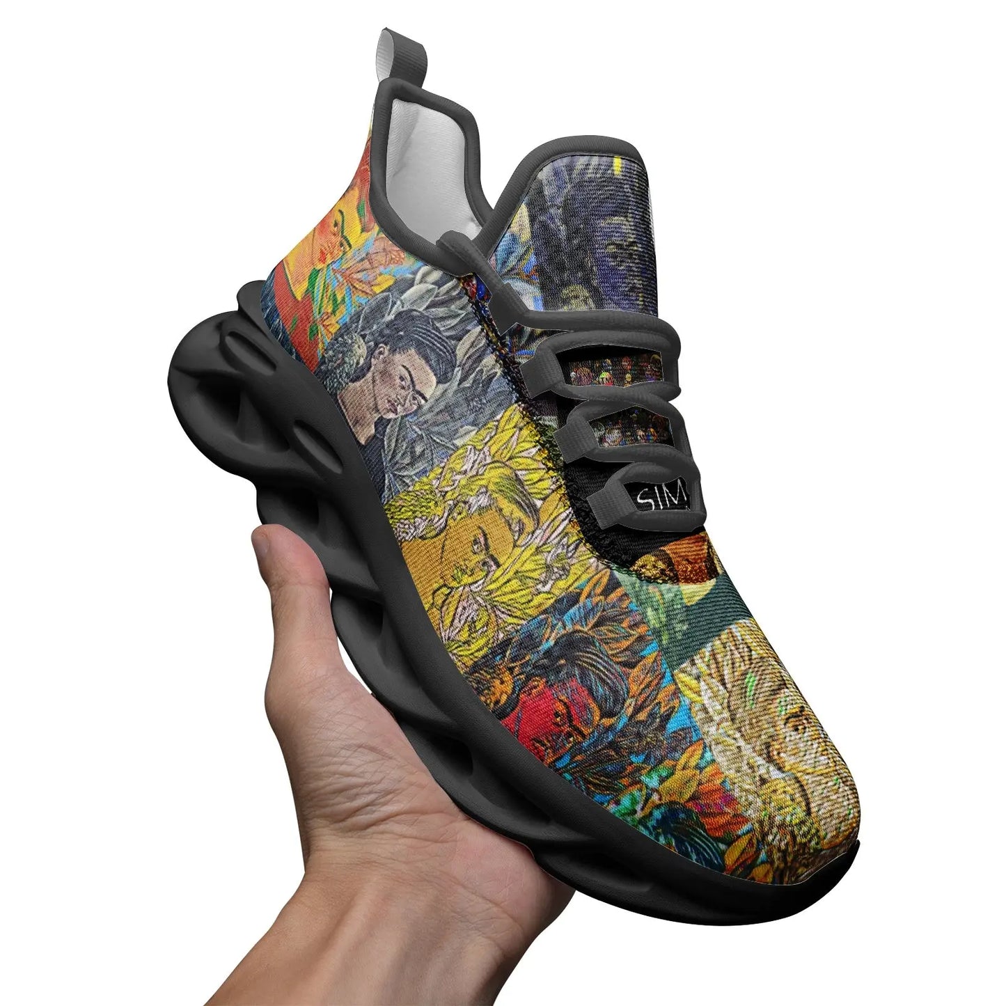 Bounce sneakers - School of painting - Frida Kahlo Printy6