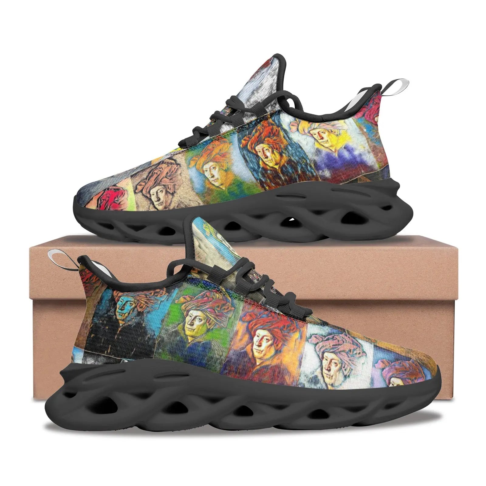 Bounce sneakers - School of painting - Jan Van Eyck Printy6