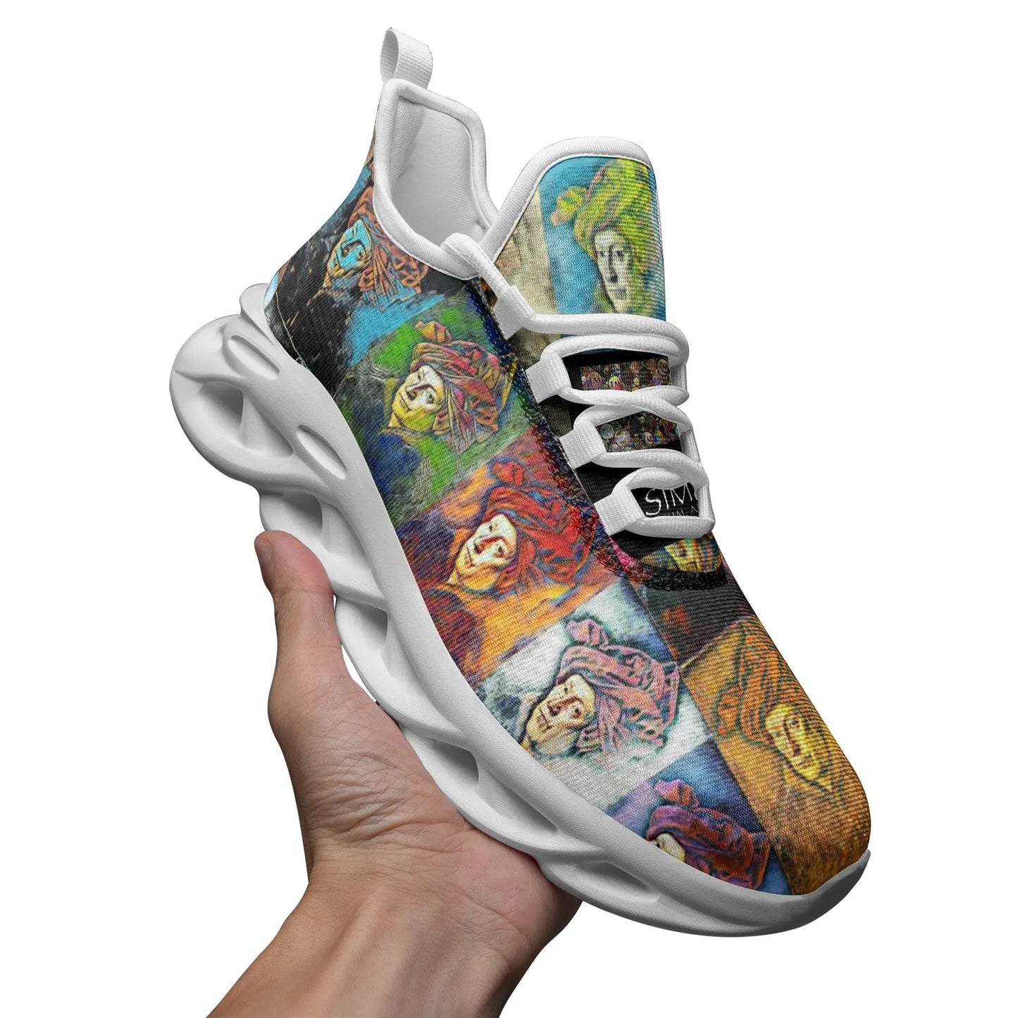 Bounce sneakers - School of painting - Jan Van Eyck Printy6