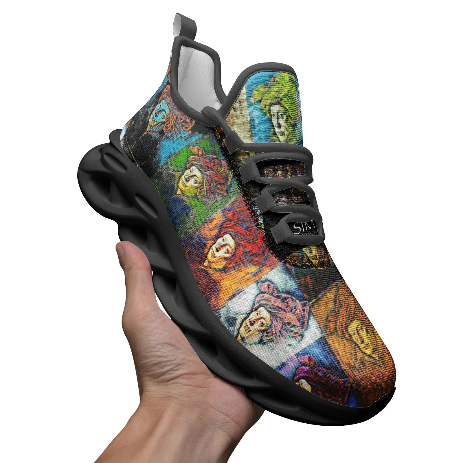 Bounce sneakers - School of painting - Jan Van Eyck Printy6