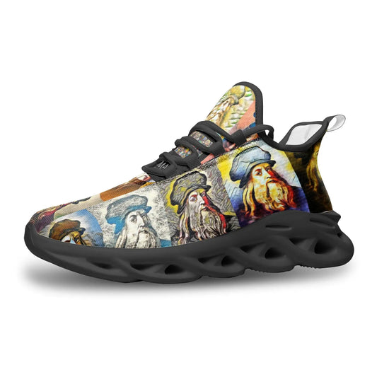 Bounce sneakers - School of painting - Leonardo Da Vinci Printy6