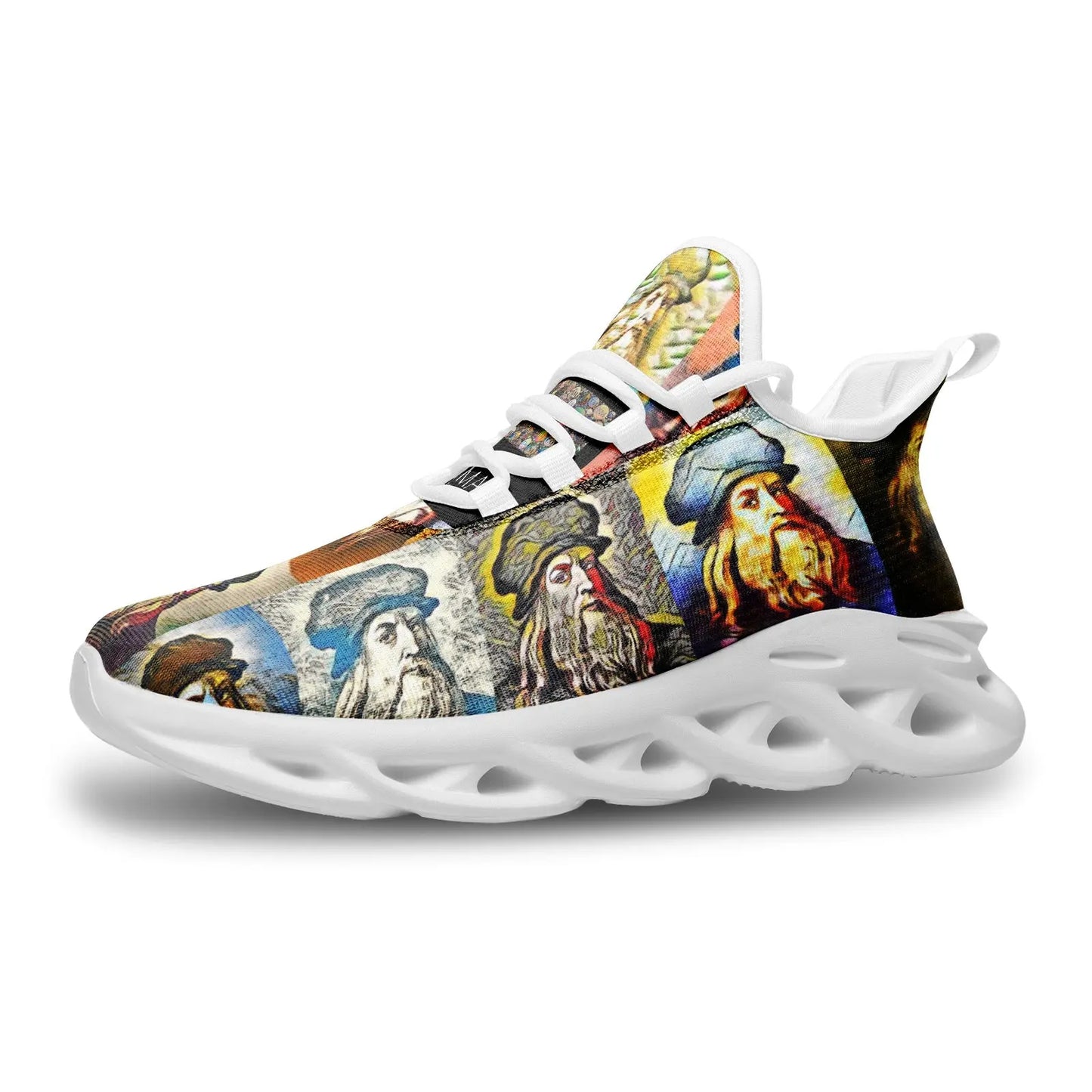 Bounce sneakers - School of painting - Leonardo Da Vinci Printy6