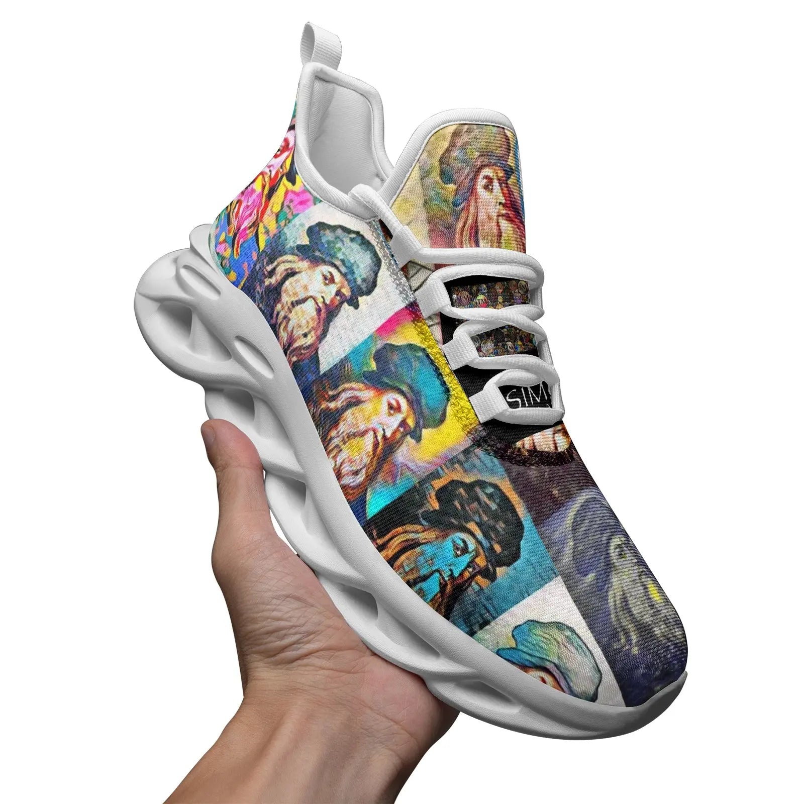 Bounce sneakers - School of painting - Leonardo Da Vinci Printy6