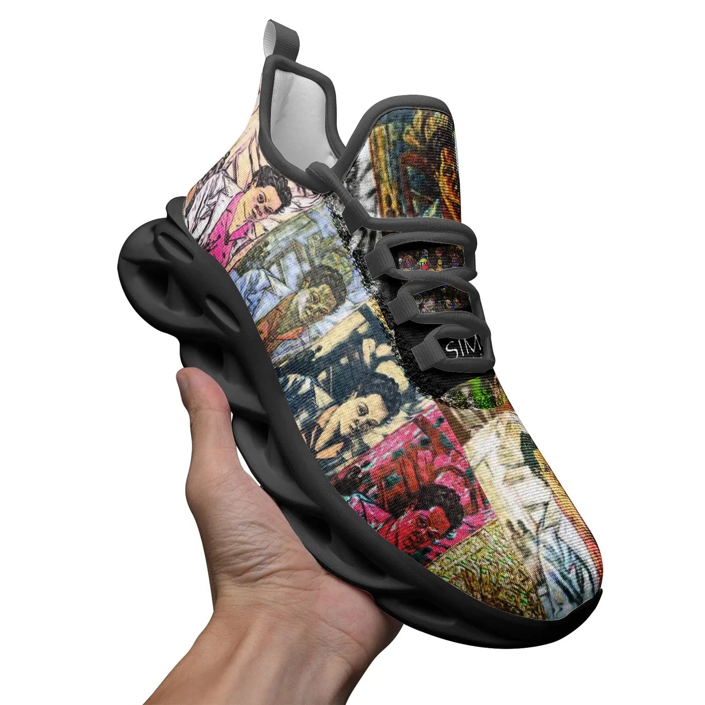 Bounce sneakers - School of painting - Lois Mailou Jones Printy6