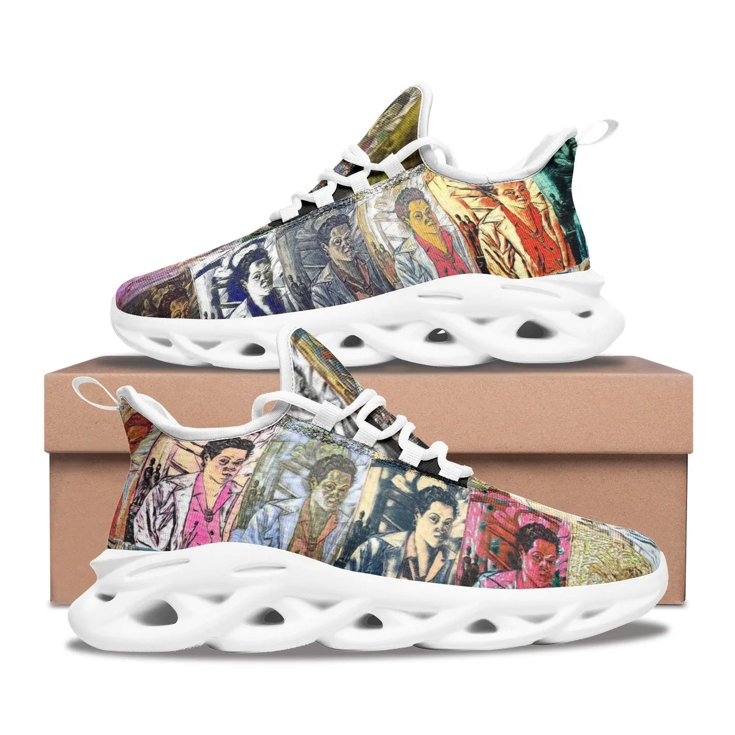 Bounce sneakers - School of painting - Lois Mailou Jones Printy6