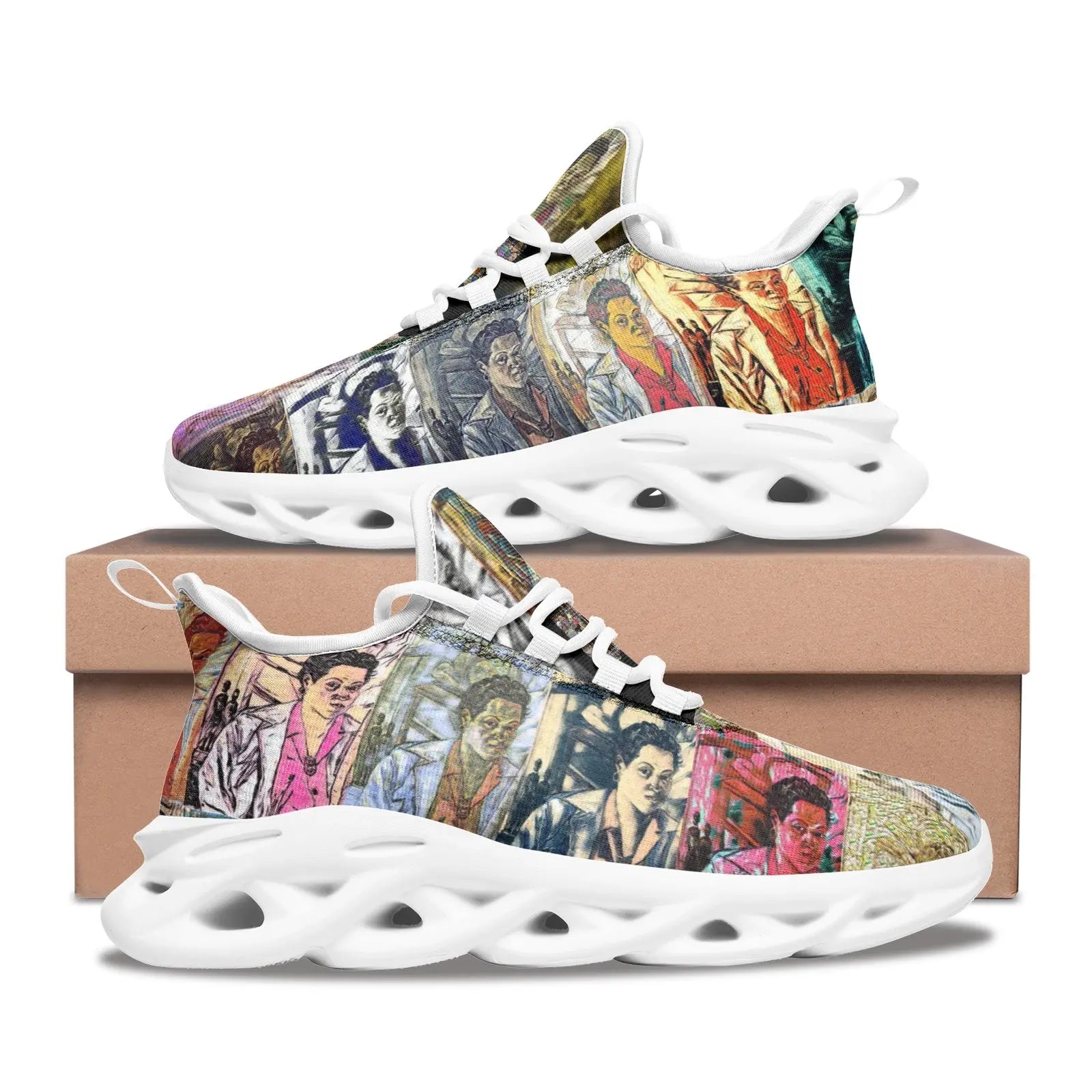 Bounce sneakers - School of painting - Lois Mailou Jones Printy6