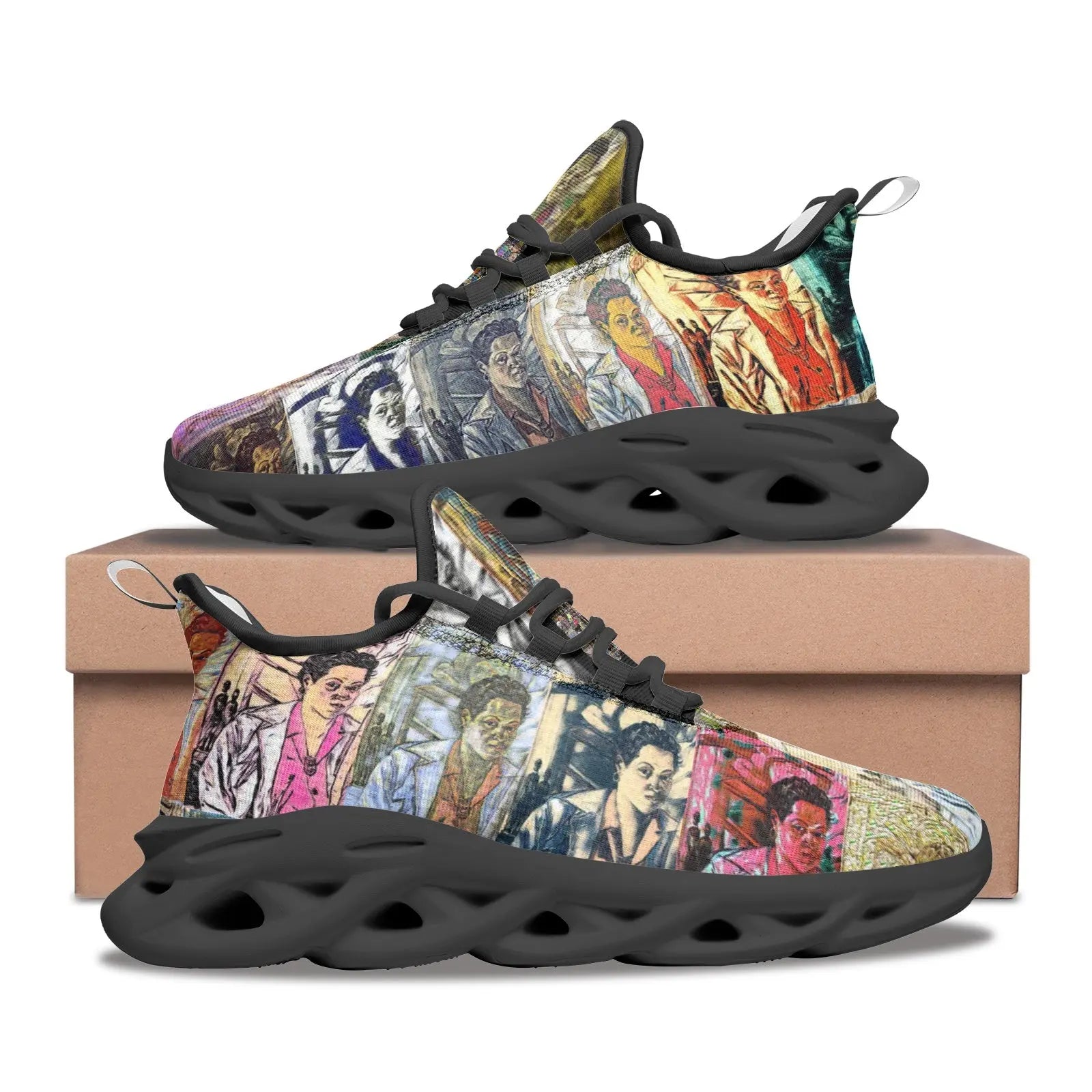 Bounce sneakers - School of painting - Lois Mailou Jones Printy6