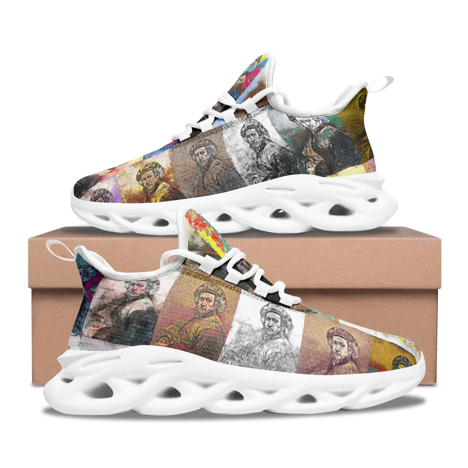 Bounce sneakers - School of painting - Rembrandt Van Rijn Printy6