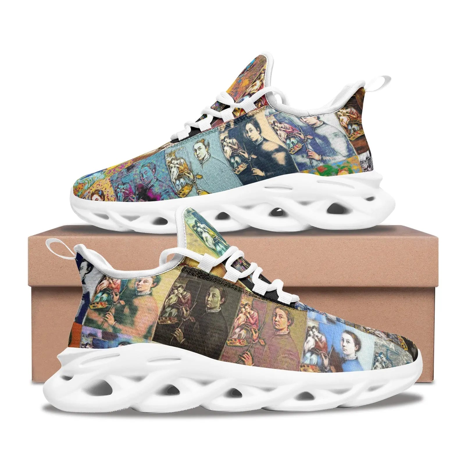 Bounce sneakers - School of painting - Sofonisba Anguissola Printy6
