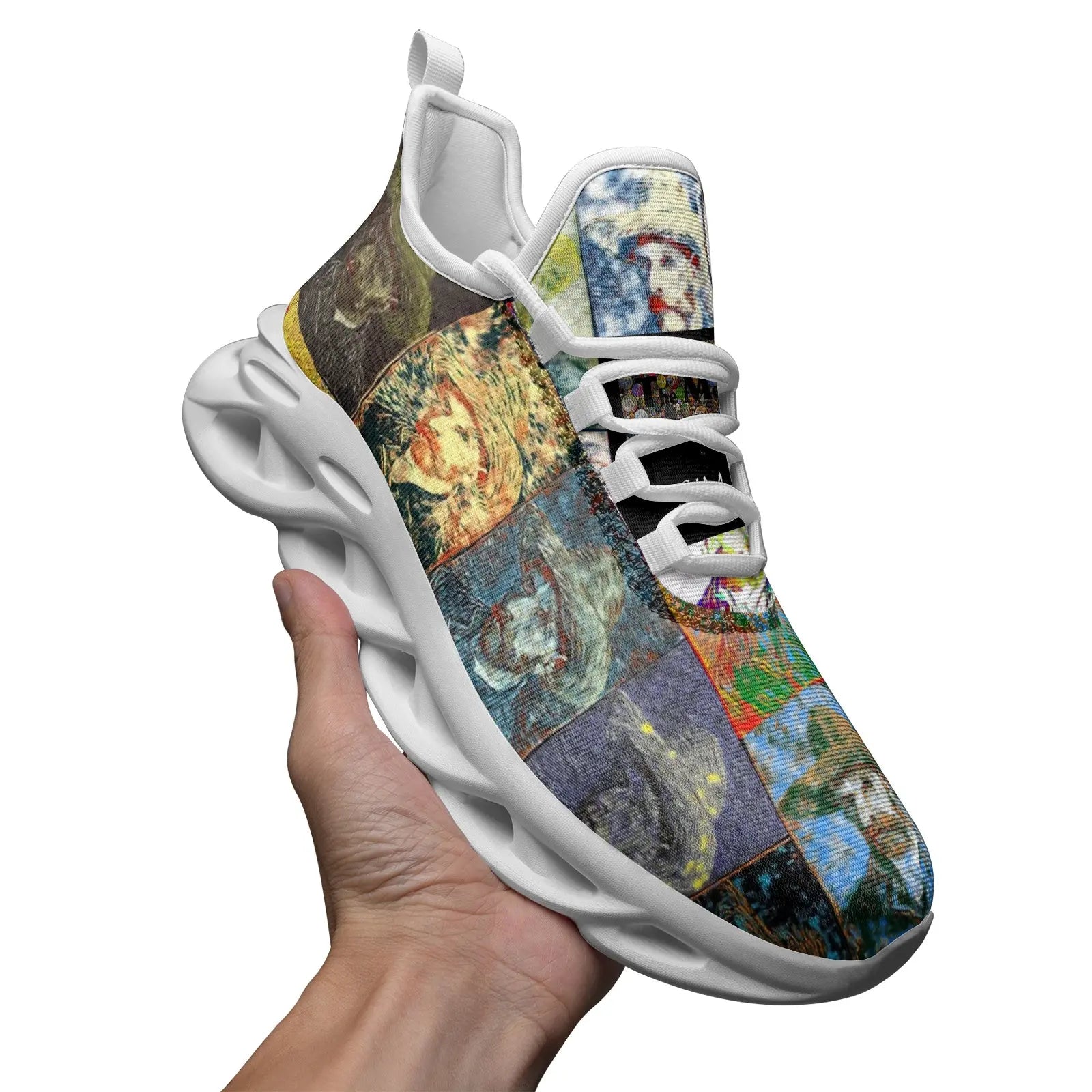 Bounce sneakers - School of painting - Vincent Van Gogh Printy6
