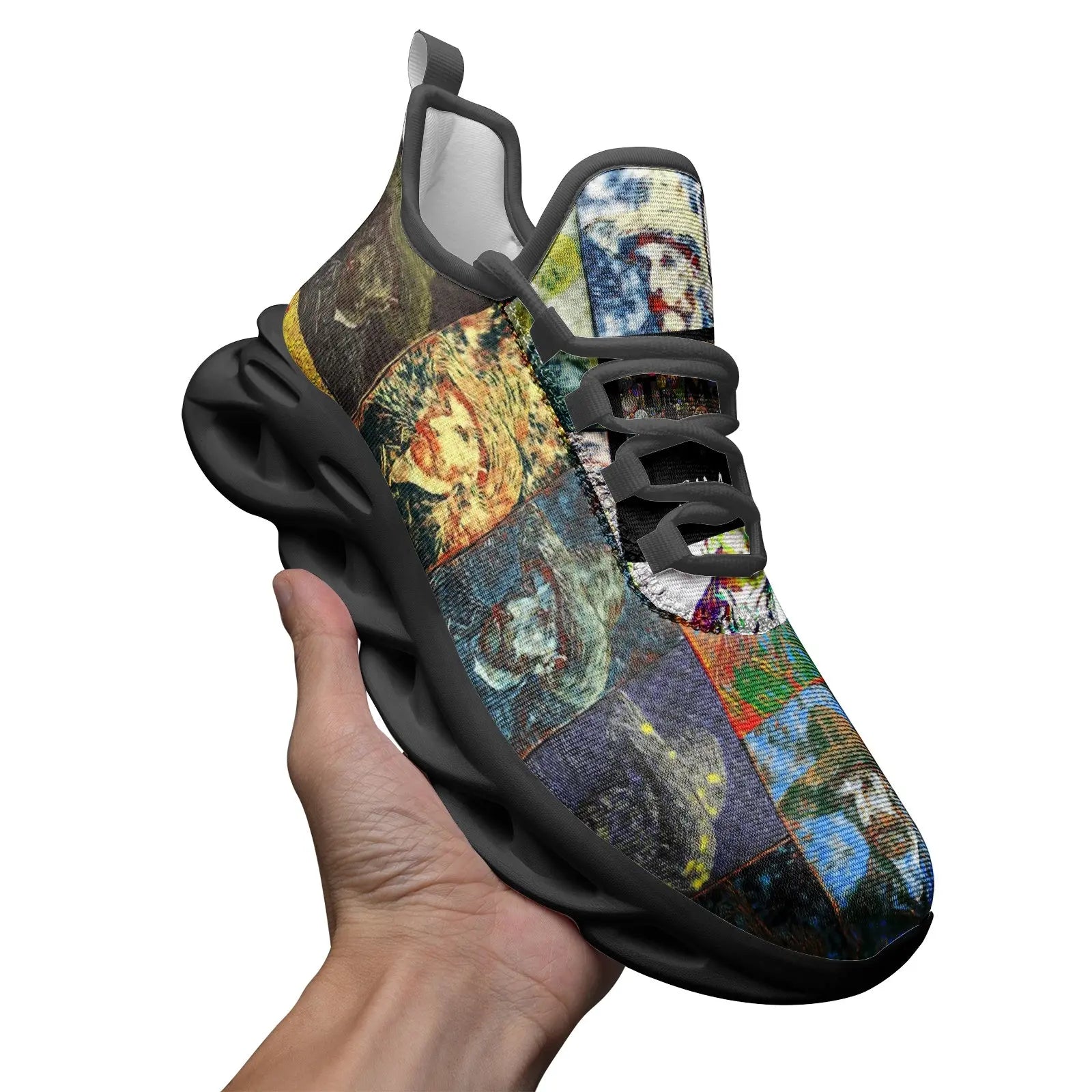 Bounce sneakers - School of painting - Vincent Van Gogh Printy6