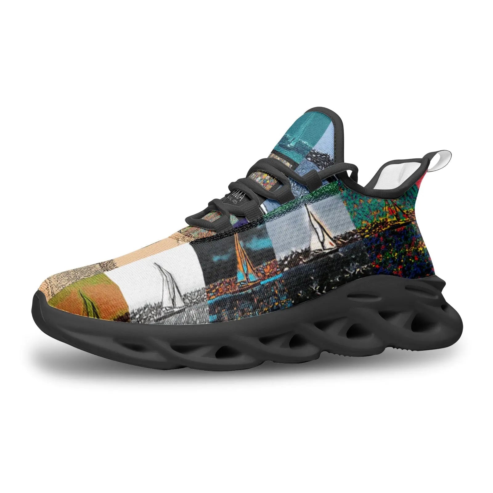 Bounce sneakers - The show must go on - Marina del Rey Printy6