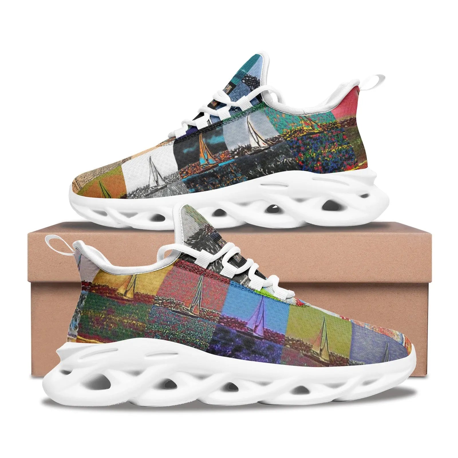 Bounce sneakers - The show must go on - Marina del Rey Printy6