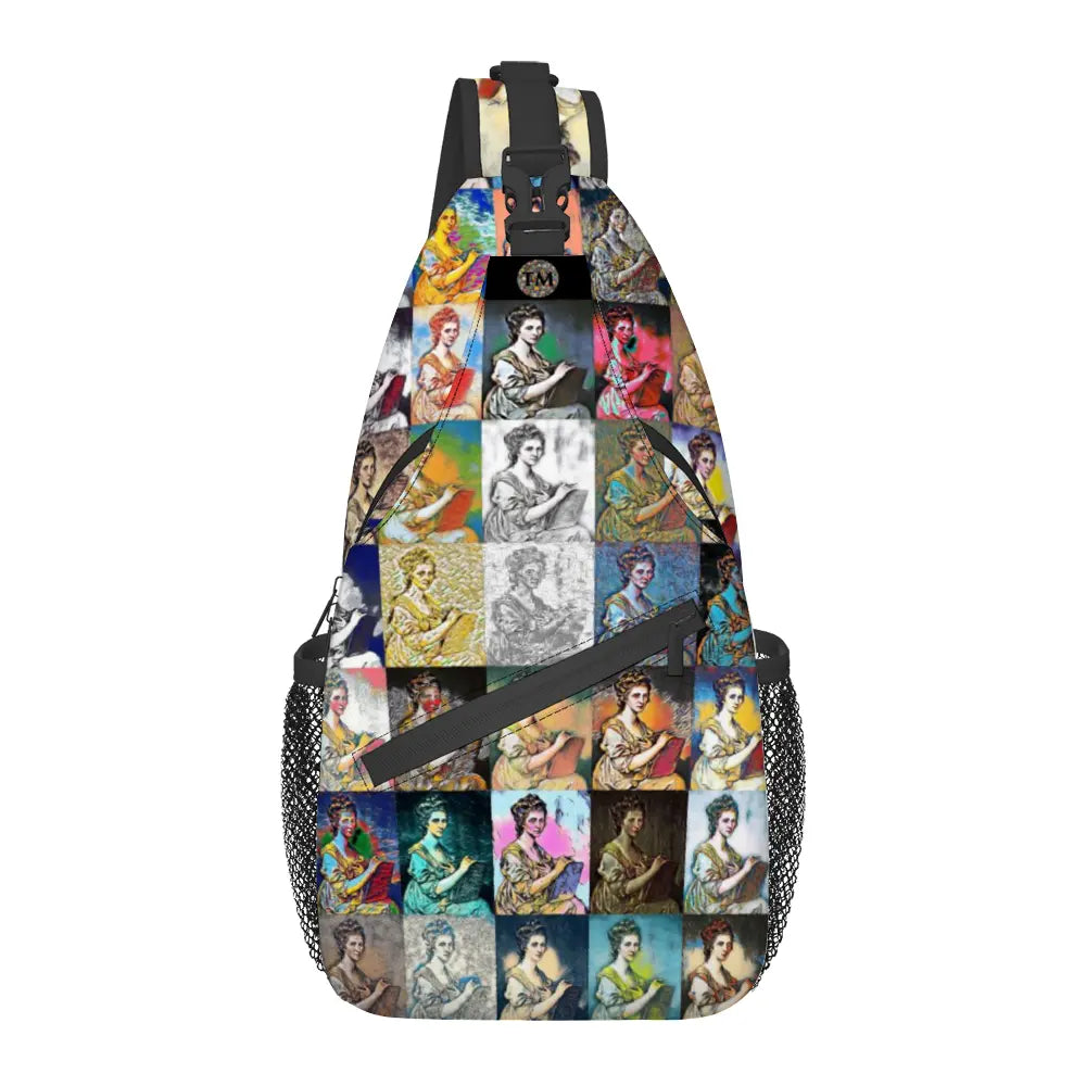 Crossbody bag - School of painting - Angelica Kaufman ThisNew