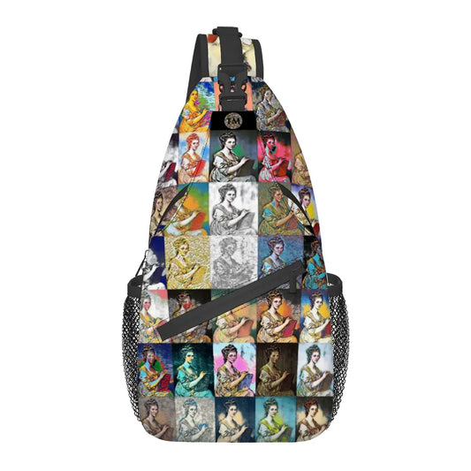 Crossbody bag - School of painting - Angelica Kaufman ThisNew