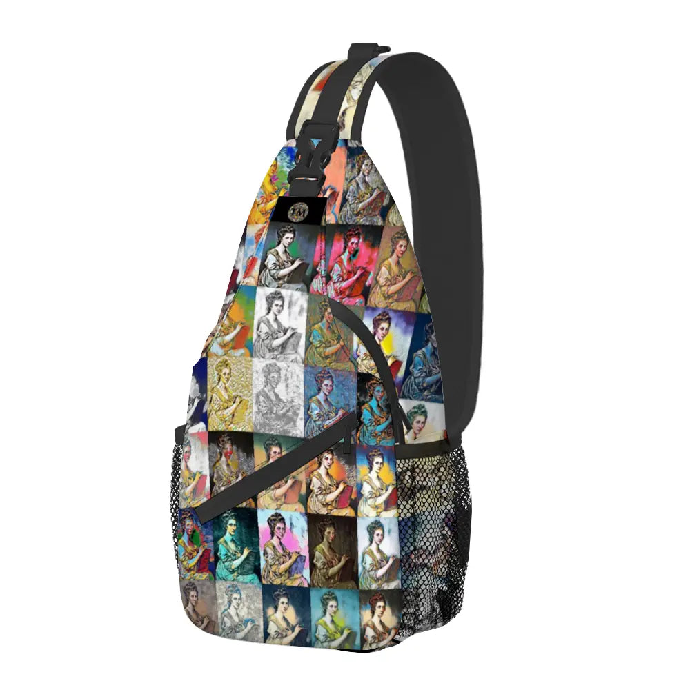 Crossbody bag - School of painting - Angelica Kaufman ThisNew