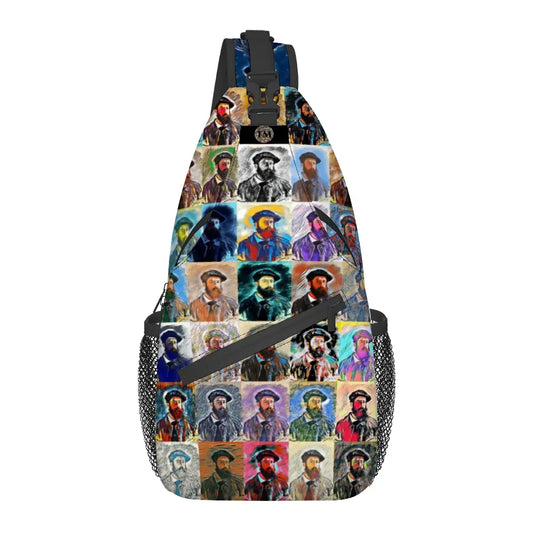 Crossbody bag - School of painting - Claude Monet ThisNew