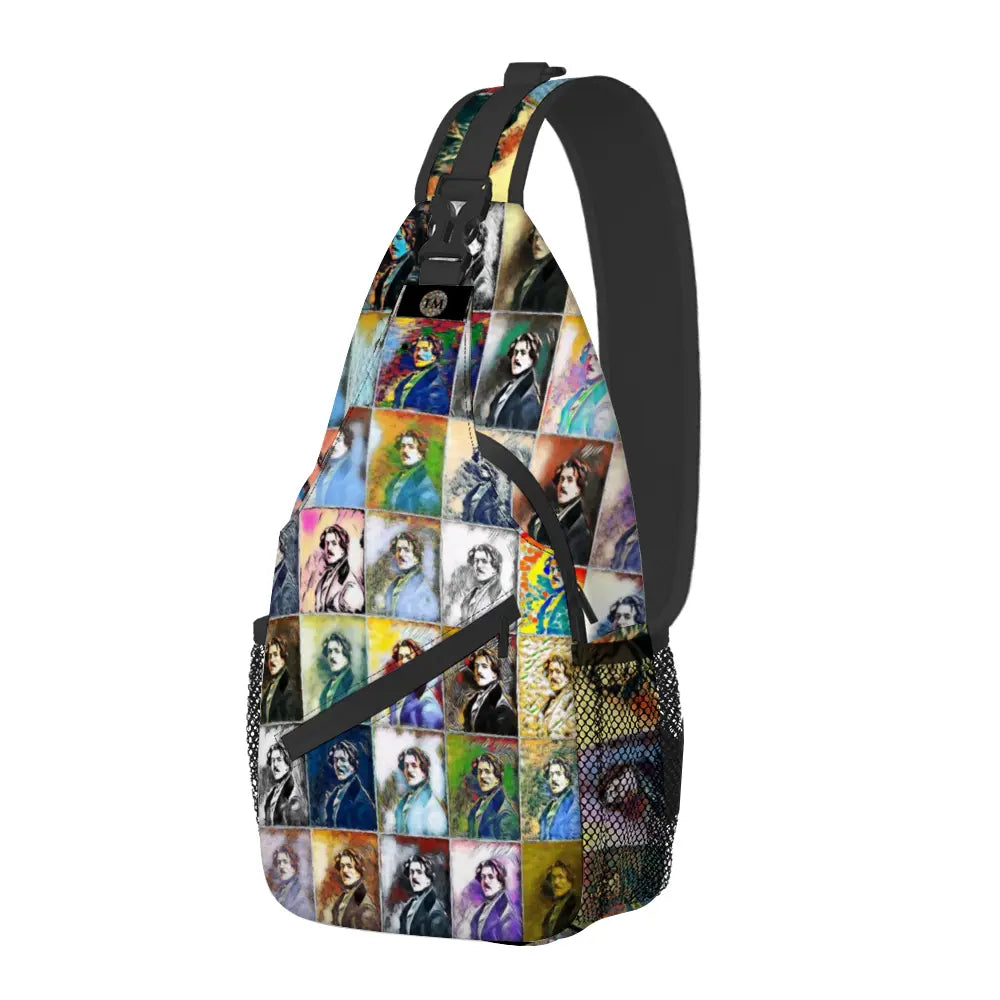 Crossbody bag - School of painting - Eugene Delacroix ThisNew