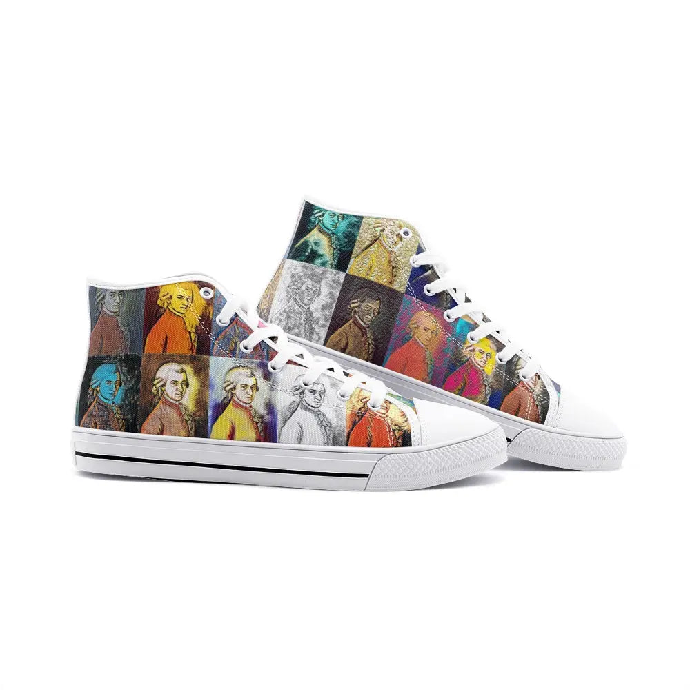 High top sneakers - Encore - Amadeus Mozart Printy6