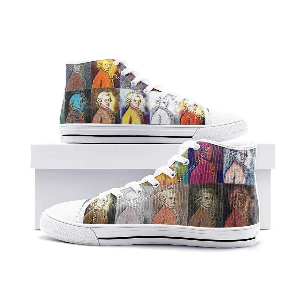 High top sneakers - Encore - Amadeus Mozart Printy6