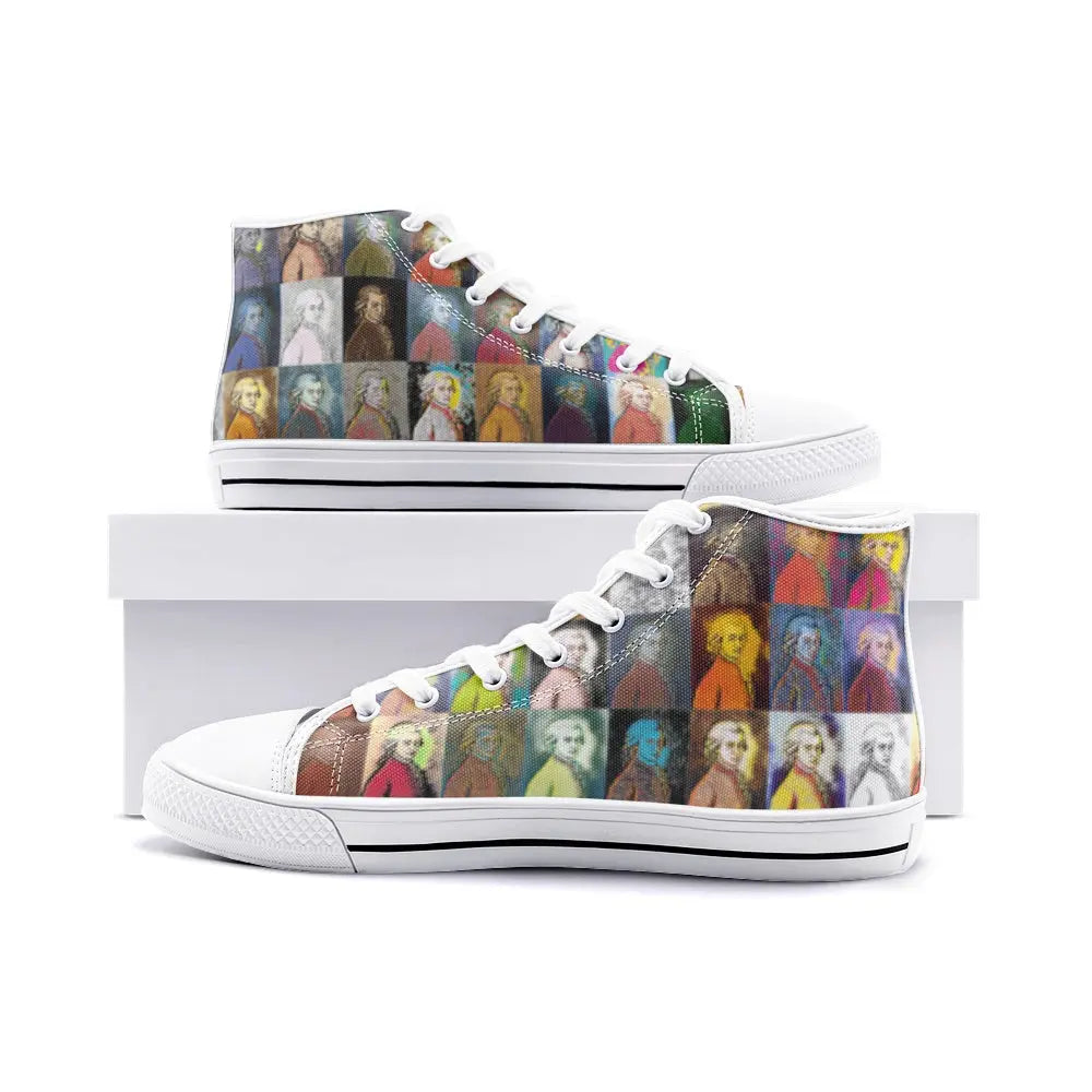 High top sneakers - Encore - Amadeus Mozart (2) Printy6