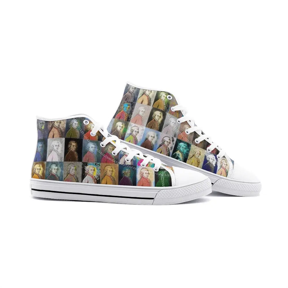 High top sneakers - Encore - Amadeus Mozart (2) Printy6