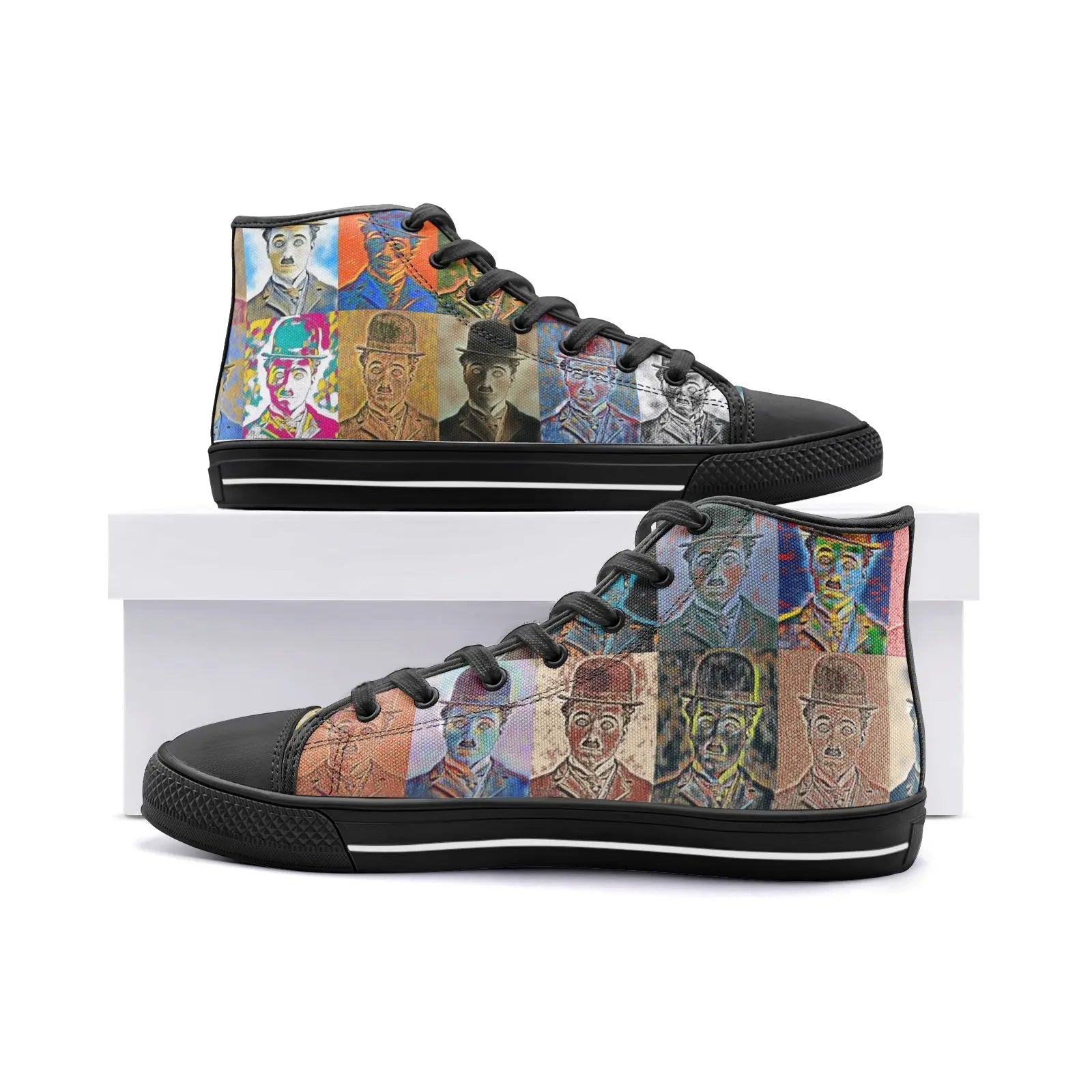 High top sneakers - Encore - Charlie Chaplin Printy6