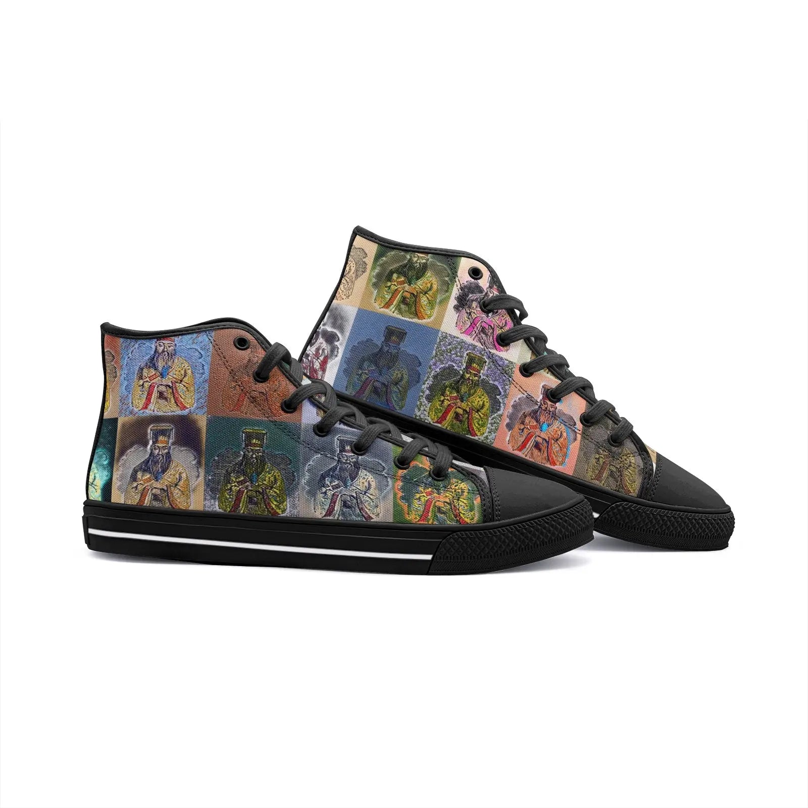 High top sneakers - Encore - Confucius Printy6
