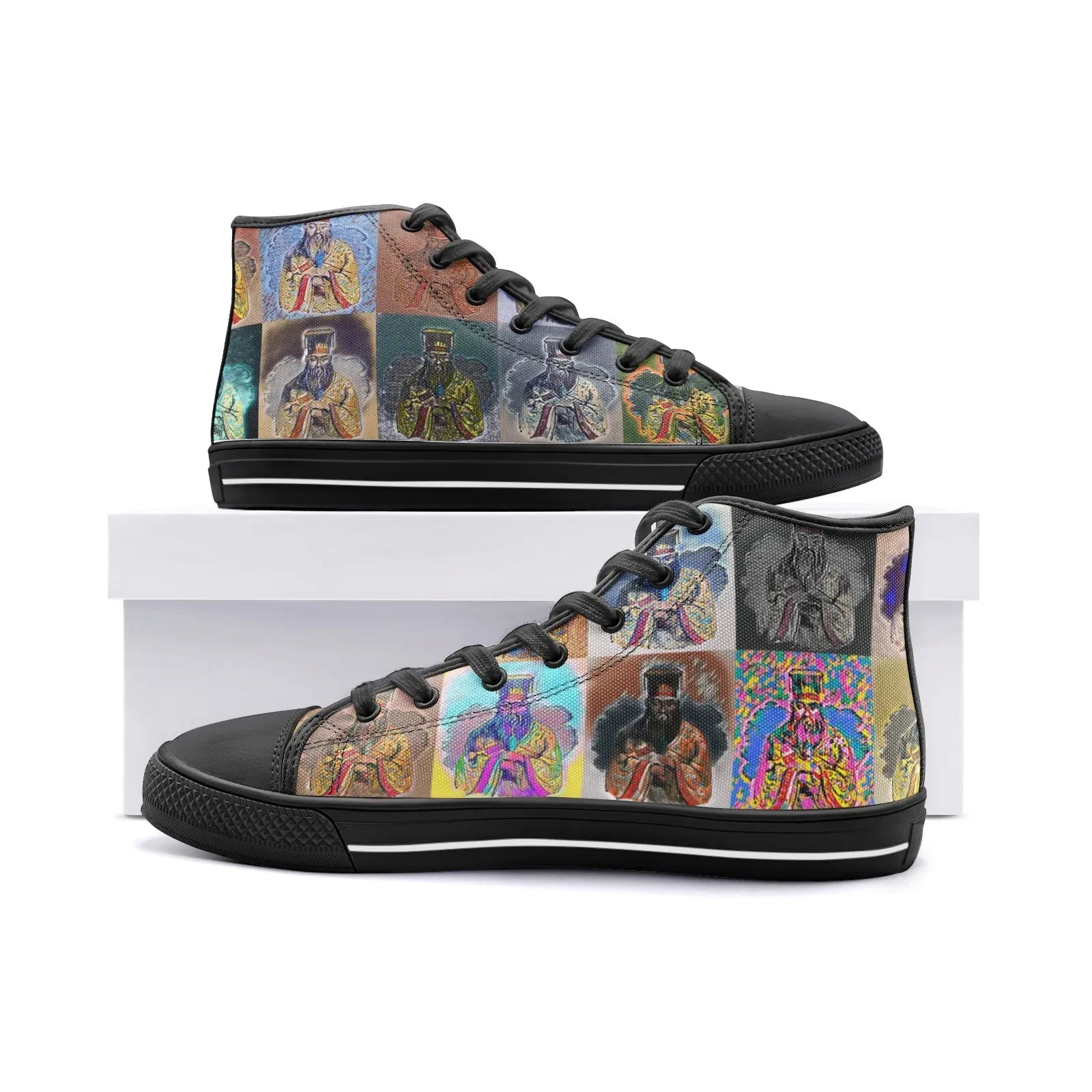 High top sneakers - Encore - Confucius Printy6