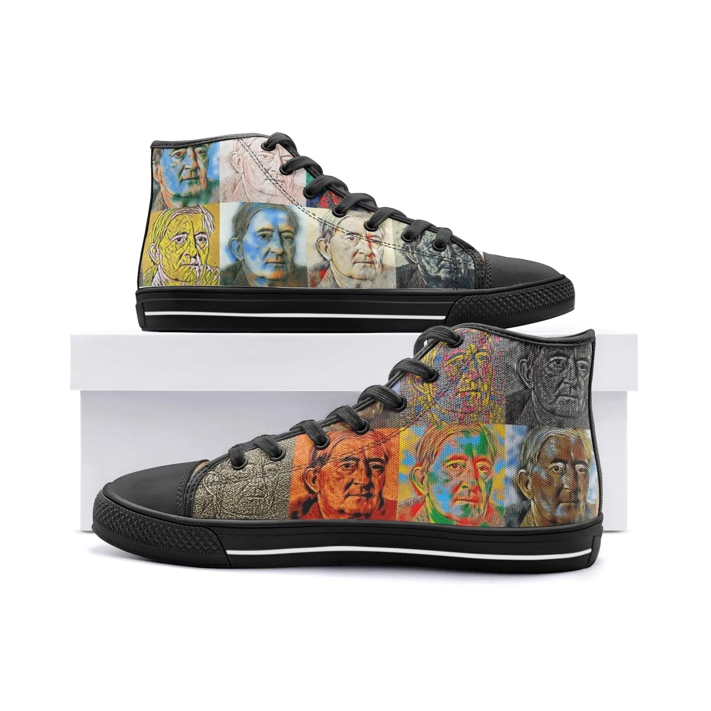 High top sneakers - Encore - Josef Albers Printy6