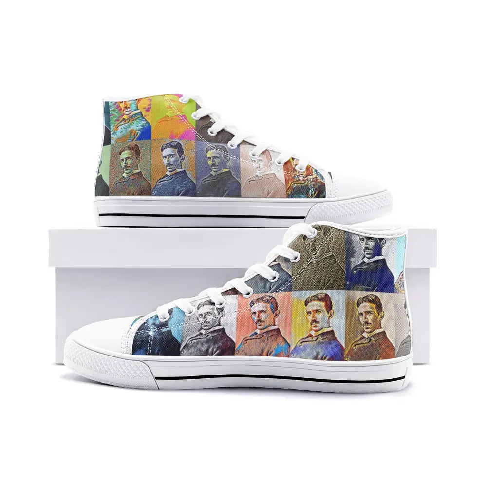 High top sneakers - Encore - Nikola Tesla Printy6