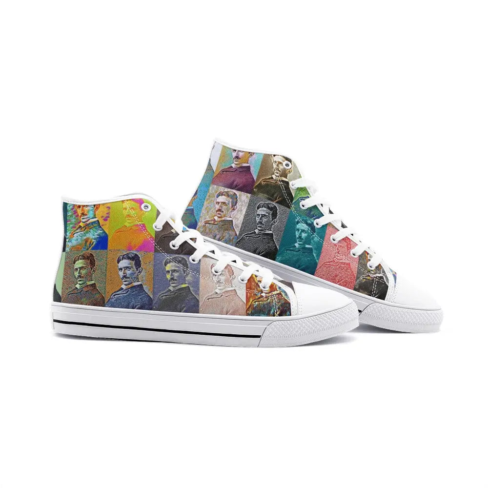 High top sneakers - Encore - Nikola Tesla Printy6