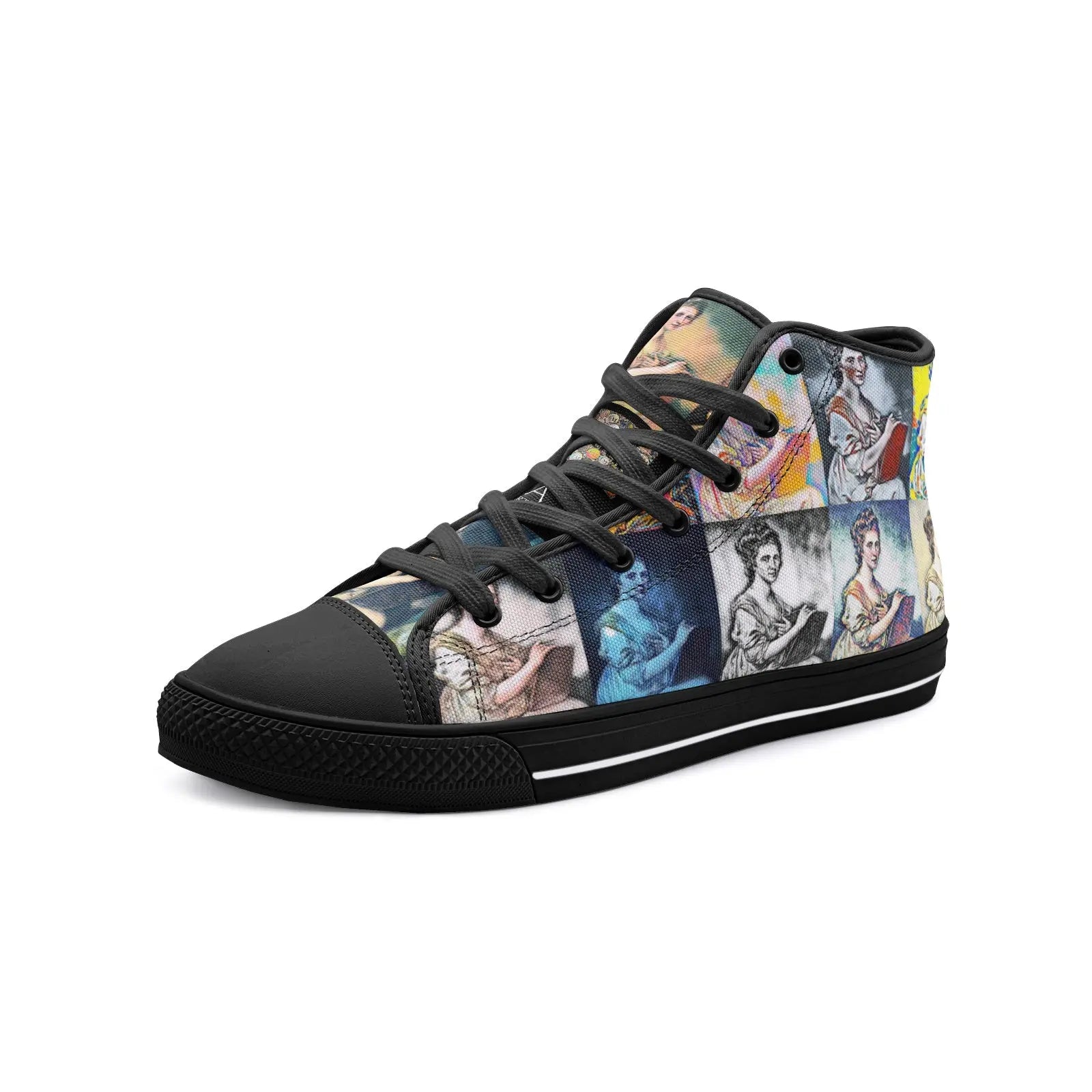 High top sneakers - School of painting - Angelica Kauffman Printy6