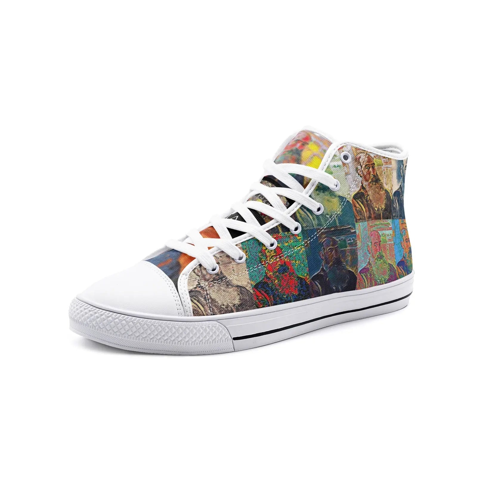 High top sneakers - School of painting - Camille Pissarro Printy6