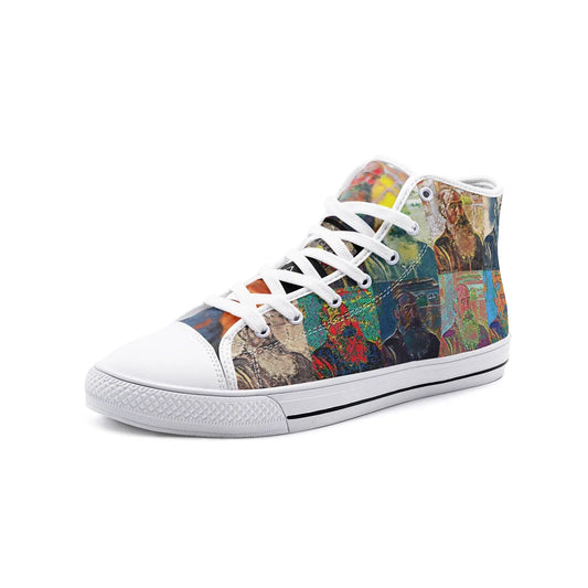 High top sneakers - School of painting - Camille Pissarro Printy6